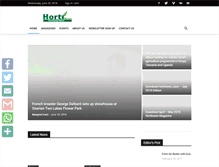 Tablet Screenshot of hortinews.co.ke
